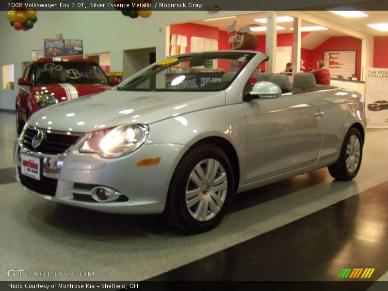 Silver Essence Metallic / Moonrock Gray 2008 Volkswagen Eos 2.0T