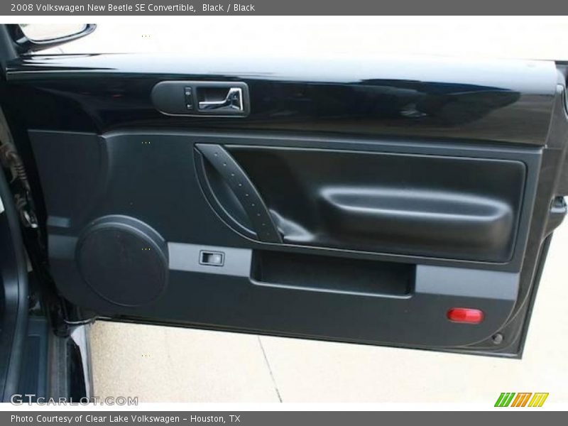 Black / Black 2008 Volkswagen New Beetle SE Convertible