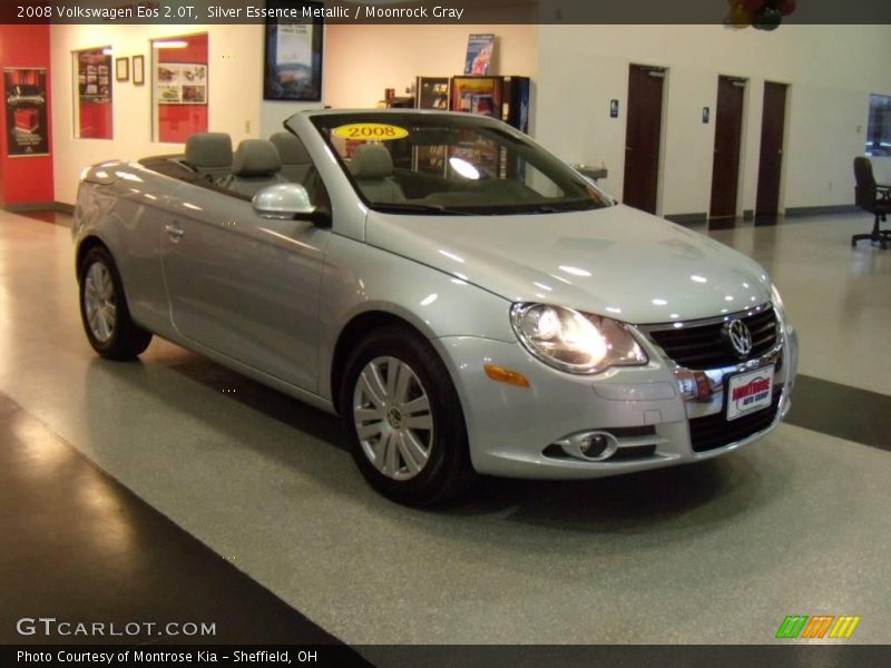 Silver Essence Metallic / Moonrock Gray 2008 Volkswagen Eos 2.0T