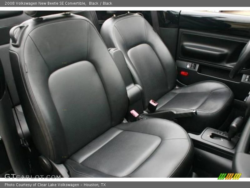 Black / Black 2008 Volkswagen New Beetle SE Convertible