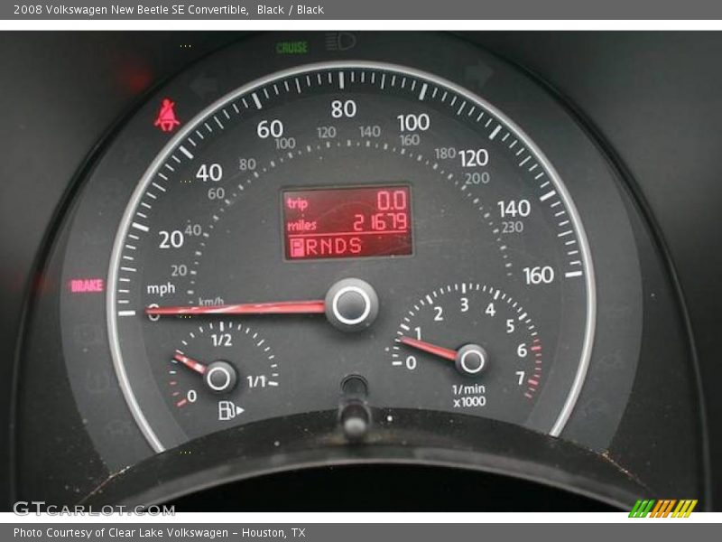 Black / Black 2008 Volkswagen New Beetle SE Convertible
