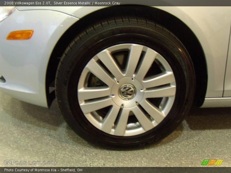 Silver Essence Metallic / Moonrock Gray 2008 Volkswagen Eos 2.0T
