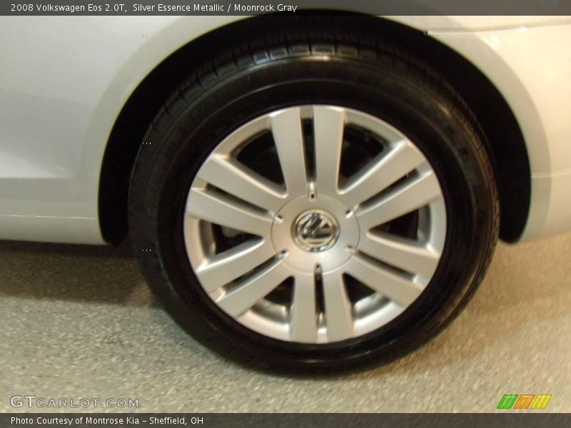 Silver Essence Metallic / Moonrock Gray 2008 Volkswagen Eos 2.0T