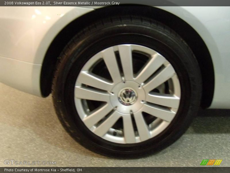 Silver Essence Metallic / Moonrock Gray 2008 Volkswagen Eos 2.0T