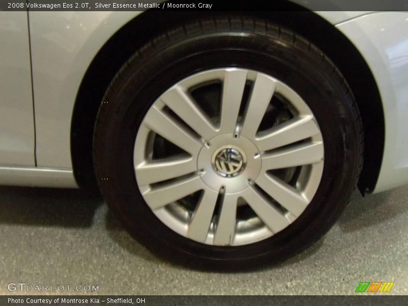 Silver Essence Metallic / Moonrock Gray 2008 Volkswagen Eos 2.0T