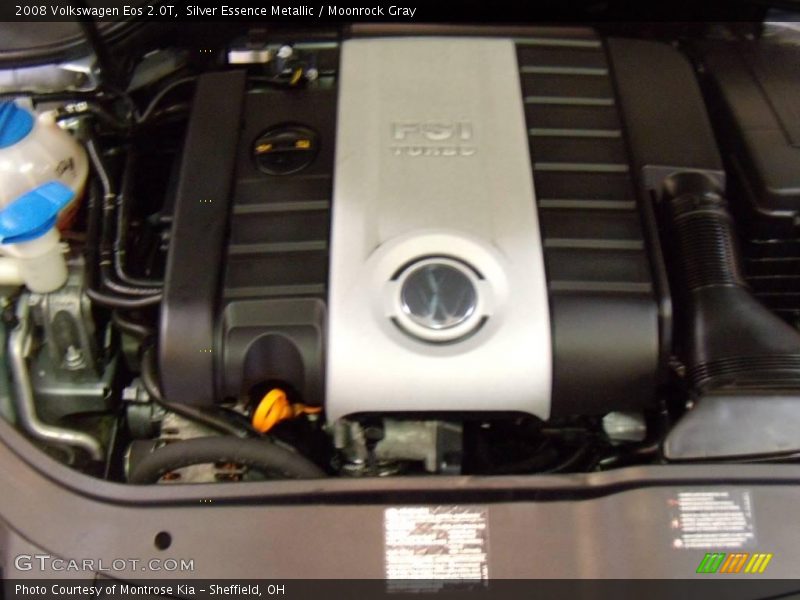 Silver Essence Metallic / Moonrock Gray 2008 Volkswagen Eos 2.0T