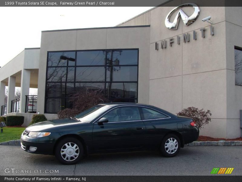 Fairway Green Pearl / Charcoal 1999 Toyota Solara SE Coupe