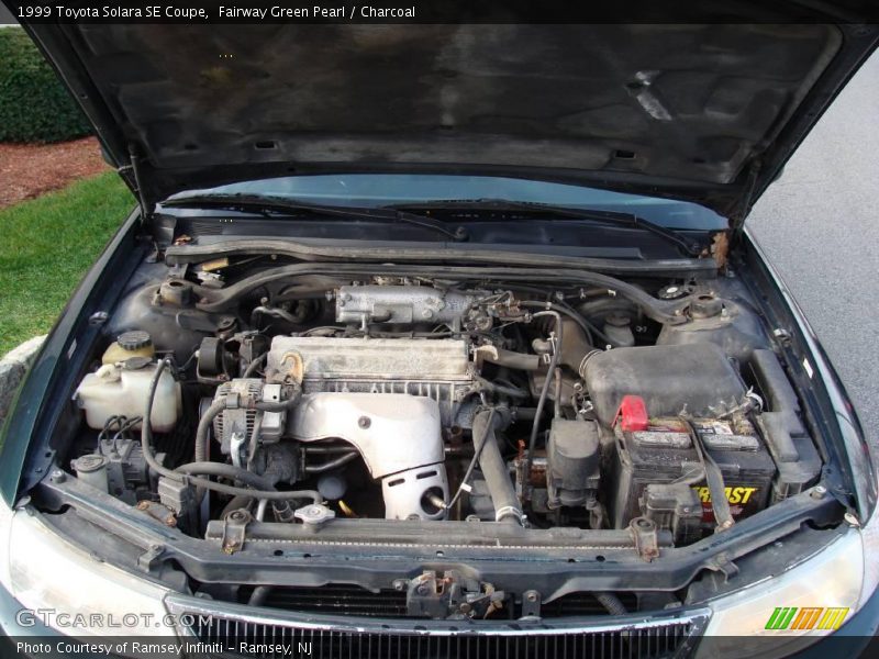 Fairway Green Pearl / Charcoal 1999 Toyota Solara SE Coupe