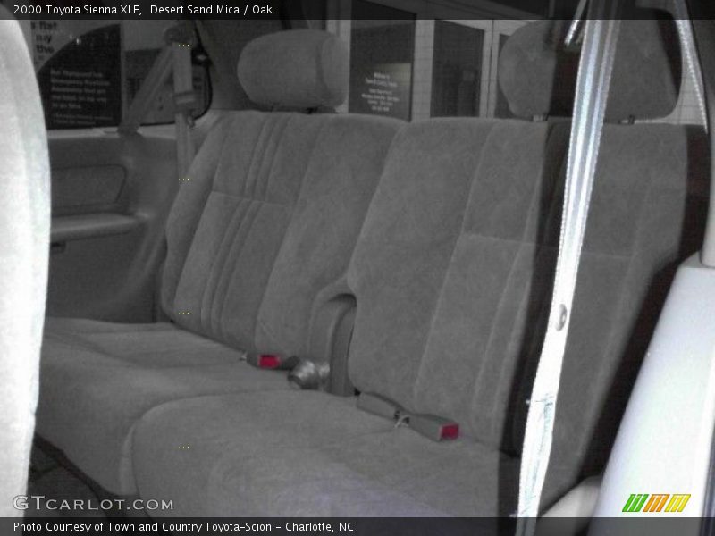 Desert Sand Mica / Oak 2000 Toyota Sienna XLE