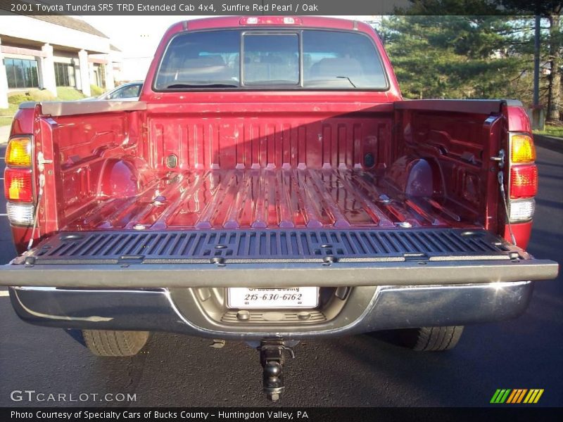 Sunfire Red Pearl / Oak 2001 Toyota Tundra SR5 TRD Extended Cab 4x4