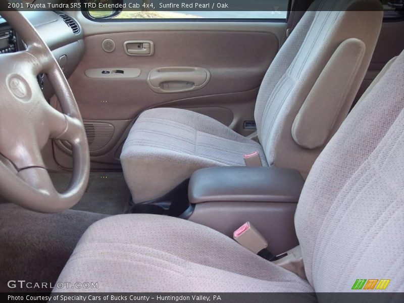 Sunfire Red Pearl / Oak 2001 Toyota Tundra SR5 TRD Extended Cab 4x4