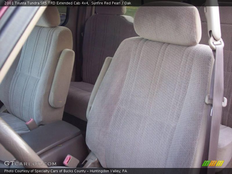 Sunfire Red Pearl / Oak 2001 Toyota Tundra SR5 TRD Extended Cab 4x4