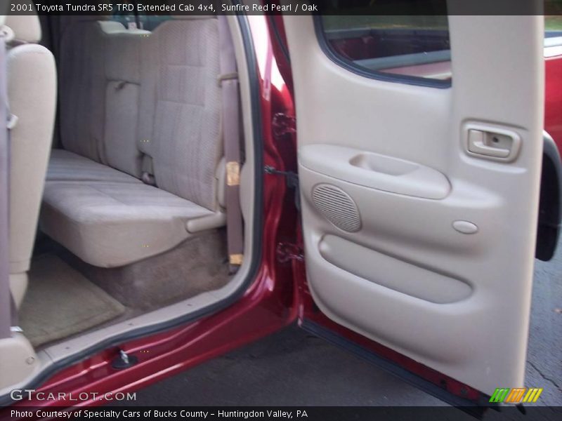 Sunfire Red Pearl / Oak 2001 Toyota Tundra SR5 TRD Extended Cab 4x4