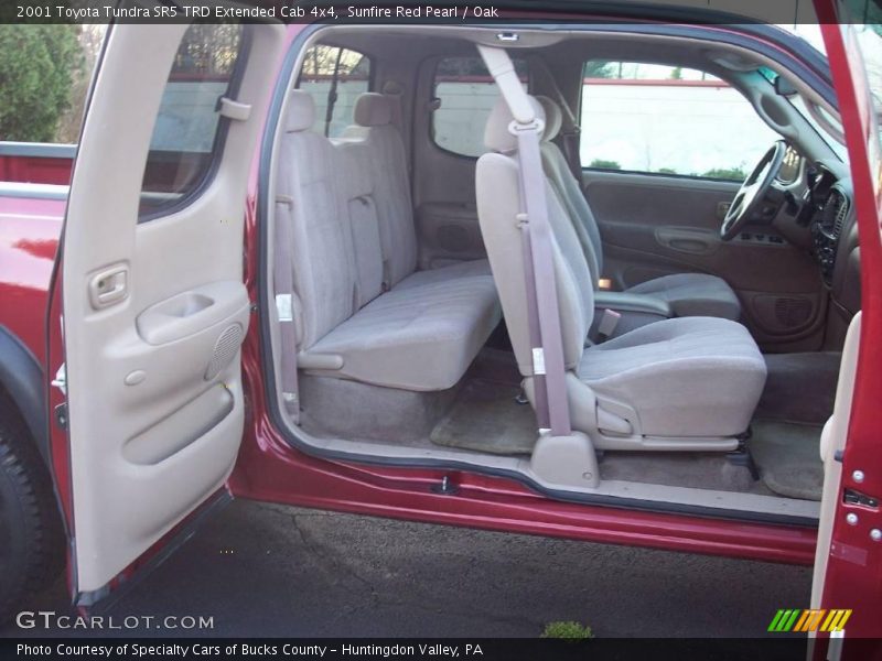 Sunfire Red Pearl / Oak 2001 Toyota Tundra SR5 TRD Extended Cab 4x4