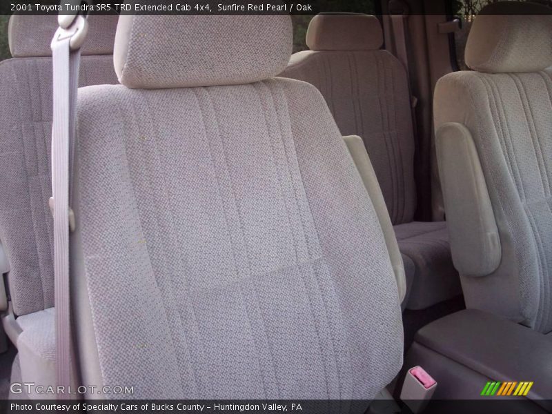 Sunfire Red Pearl / Oak 2001 Toyota Tundra SR5 TRD Extended Cab 4x4