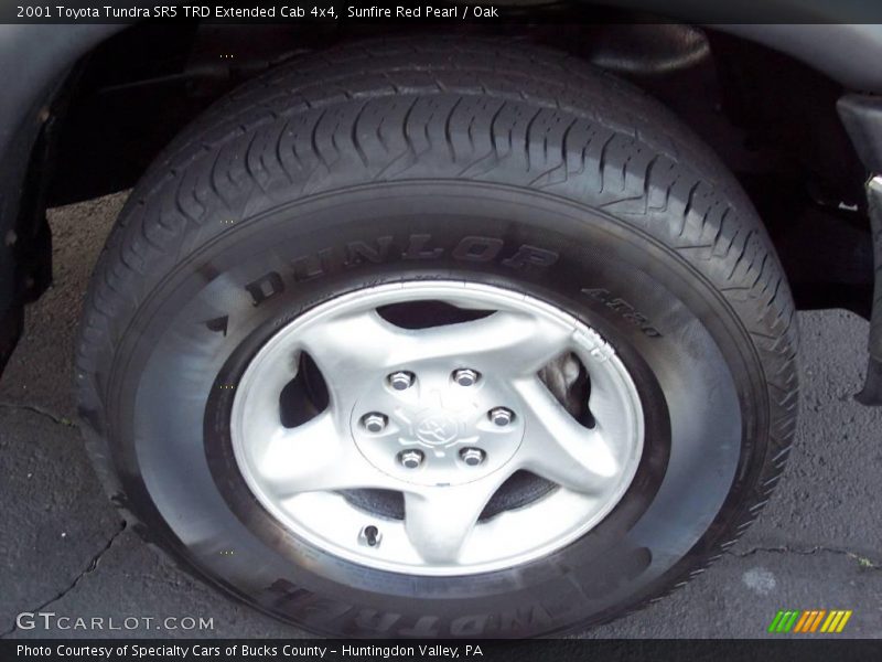 Sunfire Red Pearl / Oak 2001 Toyota Tundra SR5 TRD Extended Cab 4x4