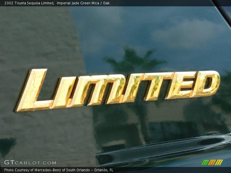 Imperial Jade Green Mica / Oak 2002 Toyota Sequoia Limited