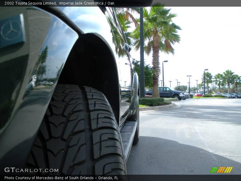 Imperial Jade Green Mica / Oak 2002 Toyota Sequoia Limited