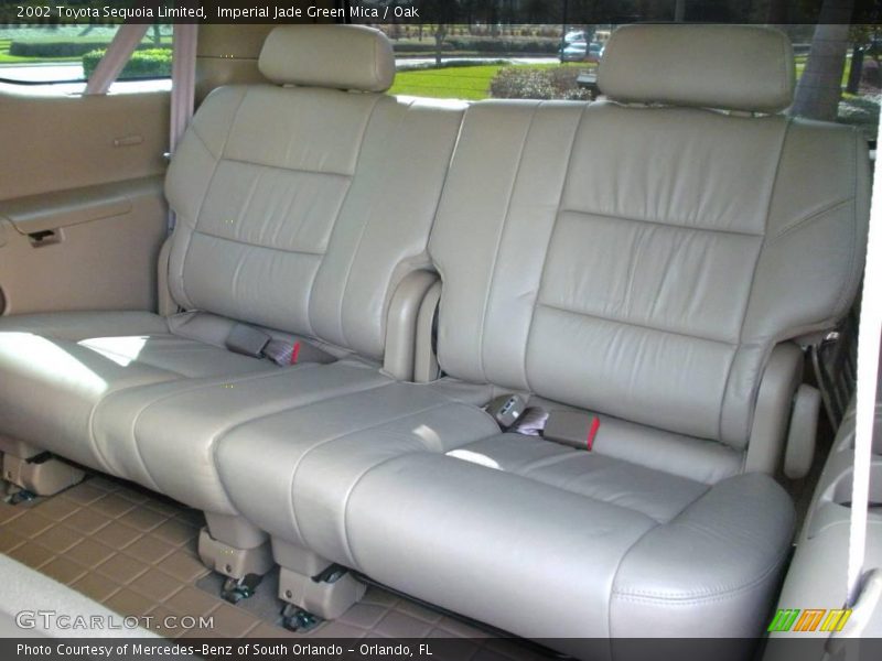 Imperial Jade Green Mica / Oak 2002 Toyota Sequoia Limited