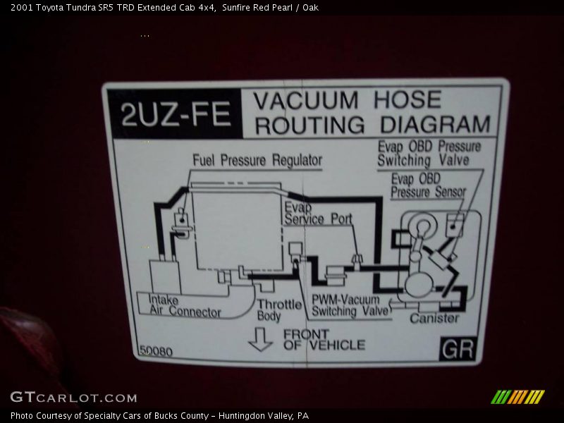 Sunfire Red Pearl / Oak 2001 Toyota Tundra SR5 TRD Extended Cab 4x4