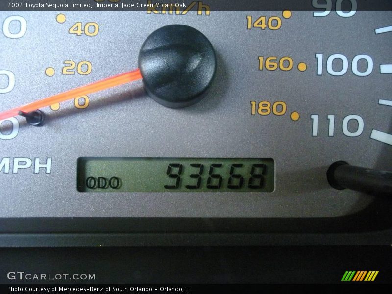 Imperial Jade Green Mica / Oak 2002 Toyota Sequoia Limited