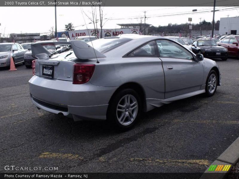 Silver Streak Mica / Black/Silver 2003 Toyota Celica GT