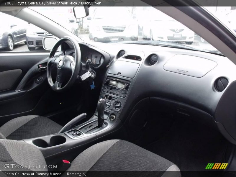 Silver Streak Mica / Black/Silver 2003 Toyota Celica GT