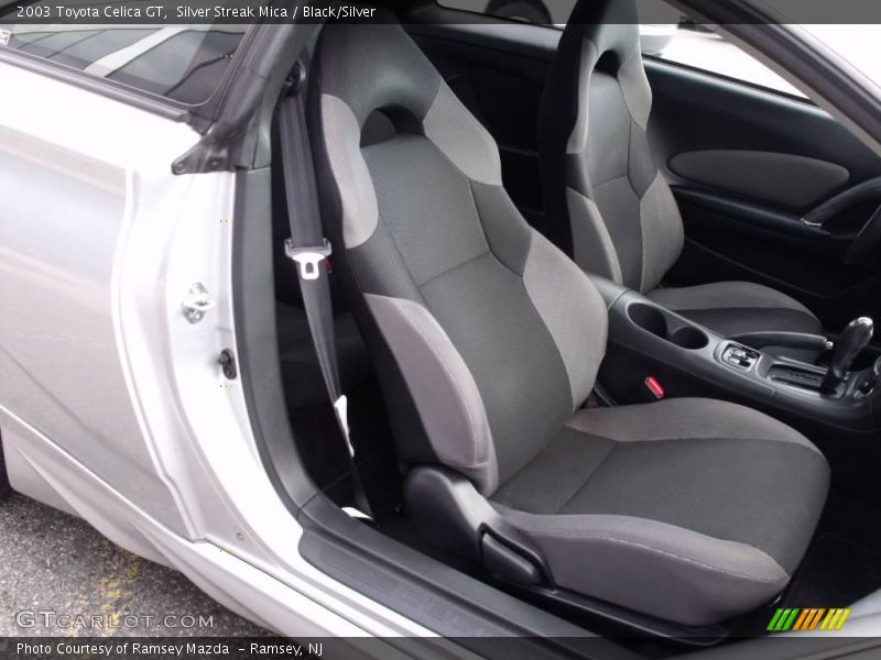 Silver Streak Mica / Black/Silver 2003 Toyota Celica GT