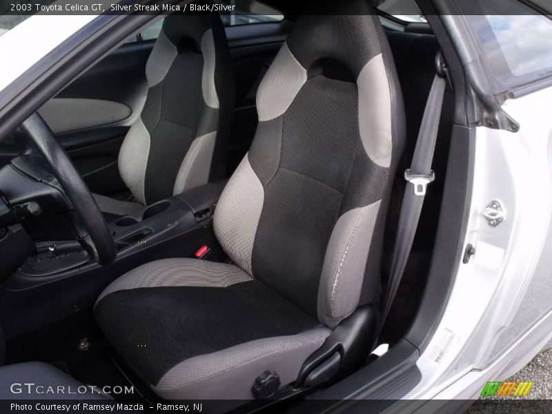 Silver Streak Mica / Black/Silver 2003 Toyota Celica GT