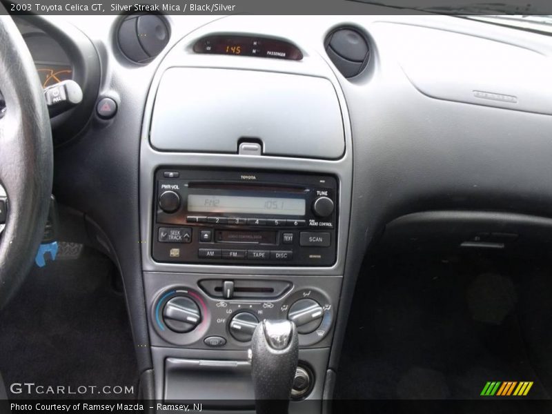 Silver Streak Mica / Black/Silver 2003 Toyota Celica GT