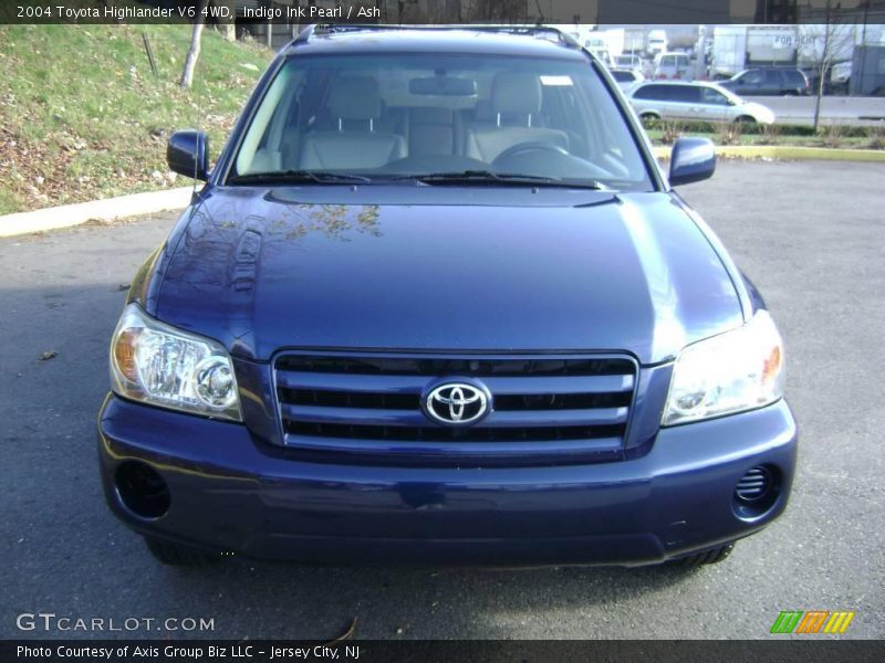 Indigo Ink Pearl / Ash 2004 Toyota Highlander V6 4WD