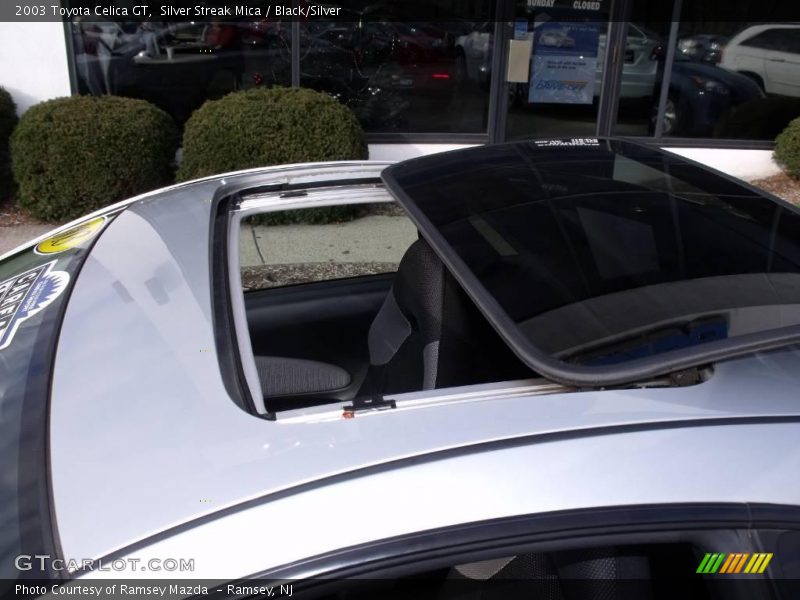 Silver Streak Mica / Black/Silver 2003 Toyota Celica GT