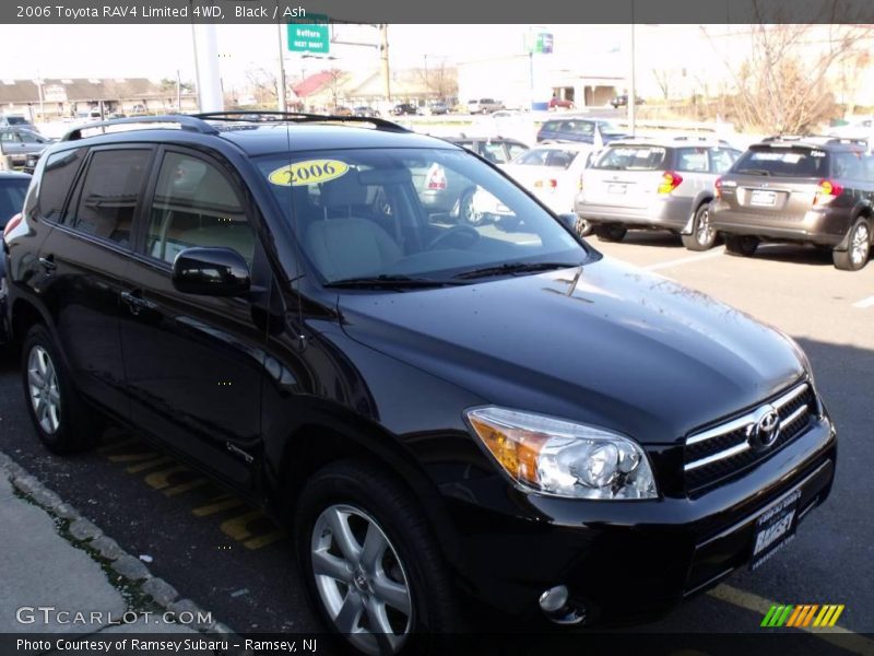 Black / Ash 2006 Toyota RAV4 Limited 4WD