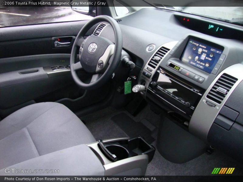 Magnetic Gray Metallic / Gray 2006 Toyota Prius Hybrid
