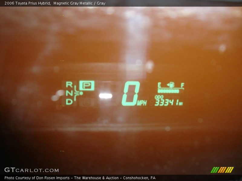 Magnetic Gray Metallic / Gray 2006 Toyota Prius Hybrid