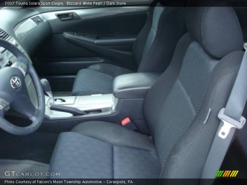 Blizzard White Pearl / Dark Stone 2007 Toyota Solara Sport Coupe