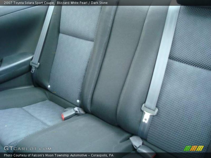 Blizzard White Pearl / Dark Stone 2007 Toyota Solara Sport Coupe