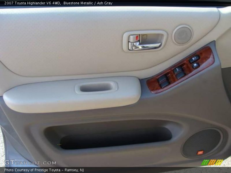 Bluestone Metallic / Ash Gray 2007 Toyota Highlander V6 4WD