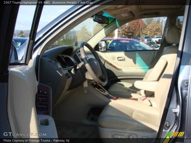 Bluestone Metallic / Ash Gray 2007 Toyota Highlander V6 4WD