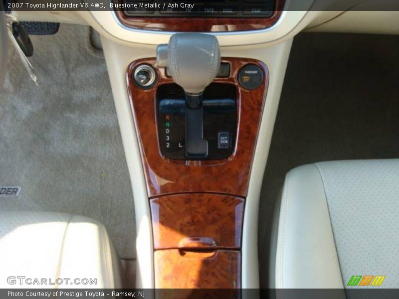 Bluestone Metallic / Ash Gray 2007 Toyota Highlander V6 4WD