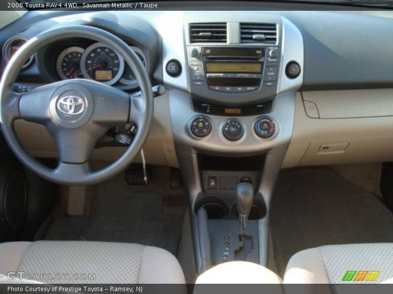 Savannah Metallic / Taupe 2008 Toyota RAV4 4WD
