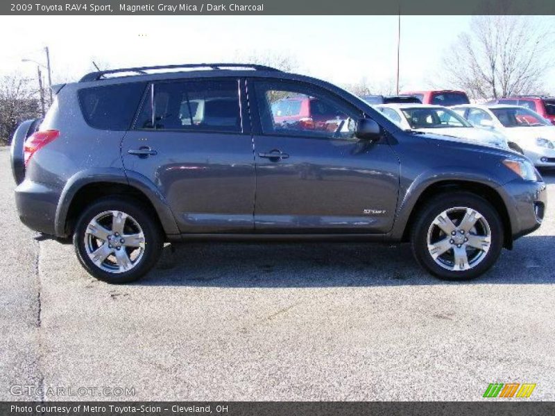 Magnetic Gray Mica / Dark Charcoal 2009 Toyota RAV4 Sport