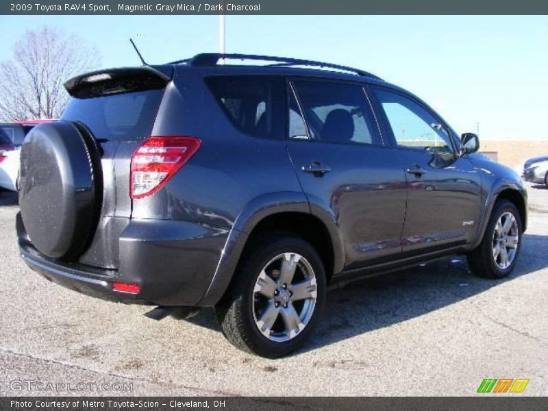 Magnetic Gray Mica / Dark Charcoal 2009 Toyota RAV4 Sport