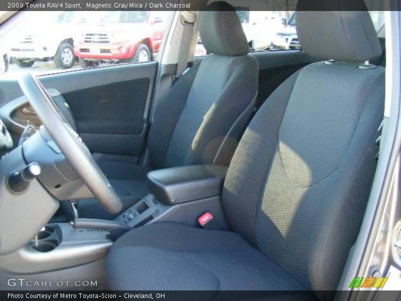 Magnetic Gray Mica / Dark Charcoal 2009 Toyota RAV4 Sport
