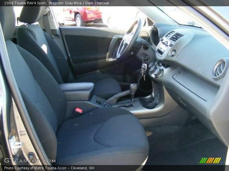 Magnetic Gray Mica / Dark Charcoal 2009 Toyota RAV4 Sport