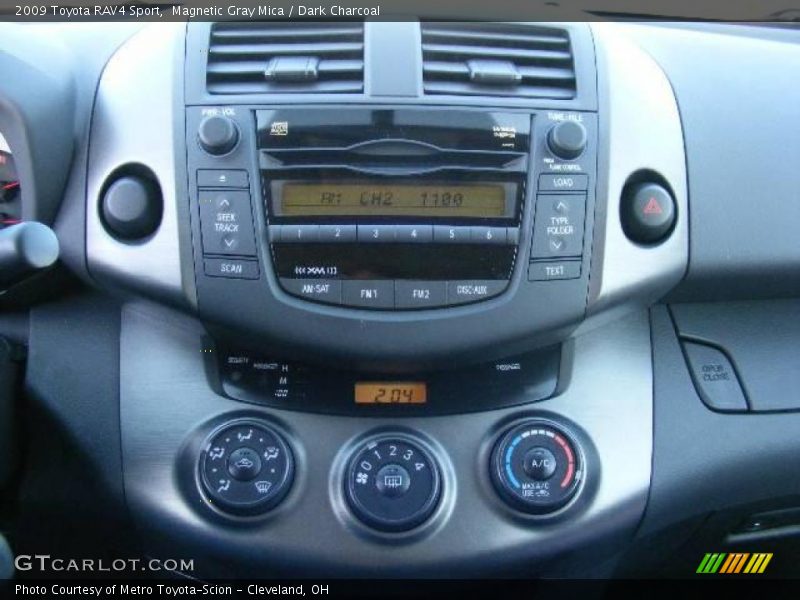 Magnetic Gray Mica / Dark Charcoal 2009 Toyota RAV4 Sport