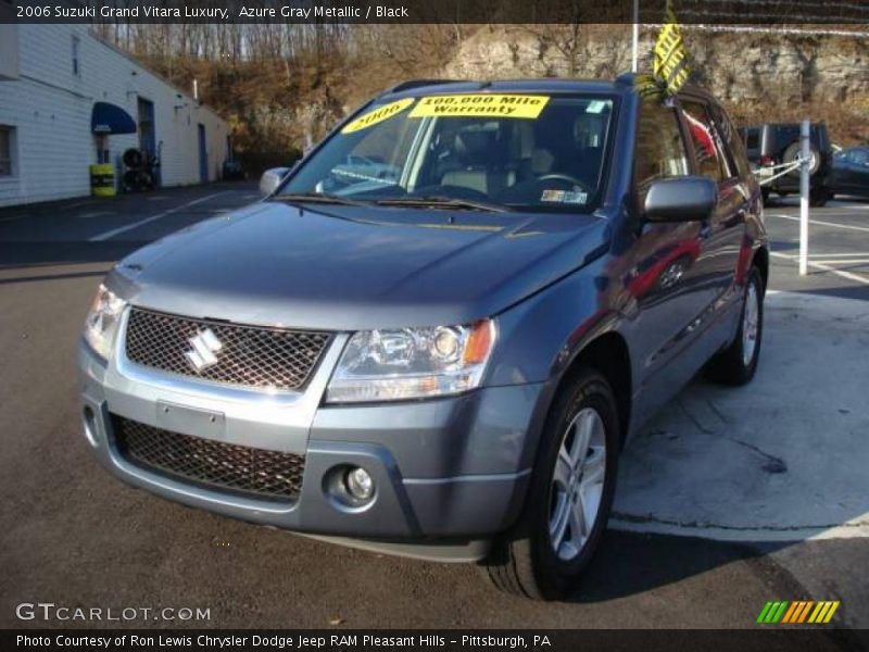 Azure Gray Metallic / Black 2006 Suzuki Grand Vitara Luxury