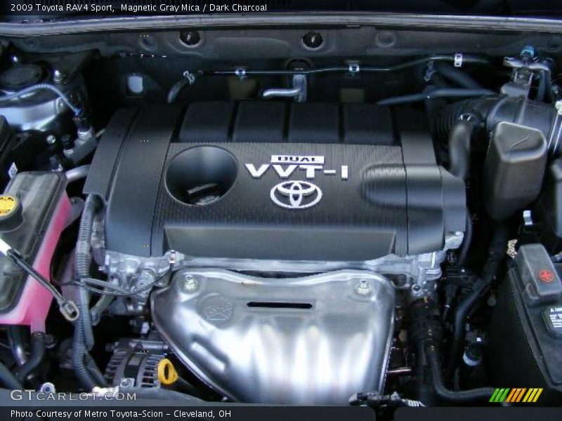 Magnetic Gray Mica / Dark Charcoal 2009 Toyota RAV4 Sport