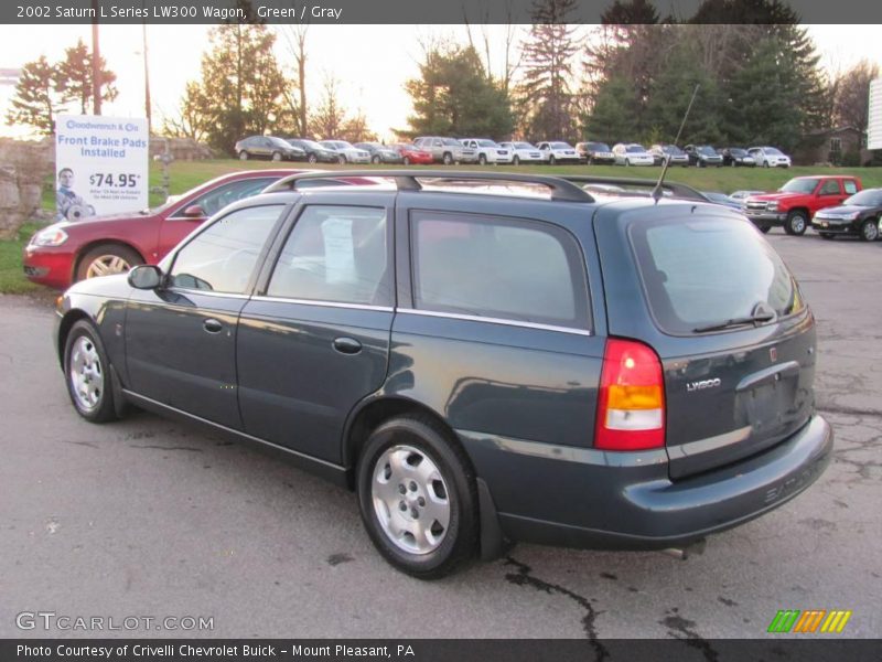 Green / Gray 2002 Saturn L Series LW300 Wagon
