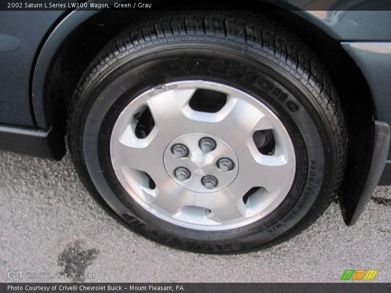 Green / Gray 2002 Saturn L Series LW300 Wagon